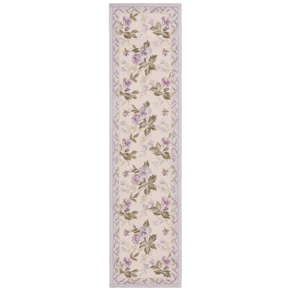 SAFAVIEH Handmade Chelsea Gunna French Country Wool Rug