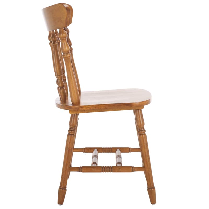 SAFAVIEH HOME Coralyn Caprail Dining Chair (Set of 2) - 17"W x 20"D x 34"H