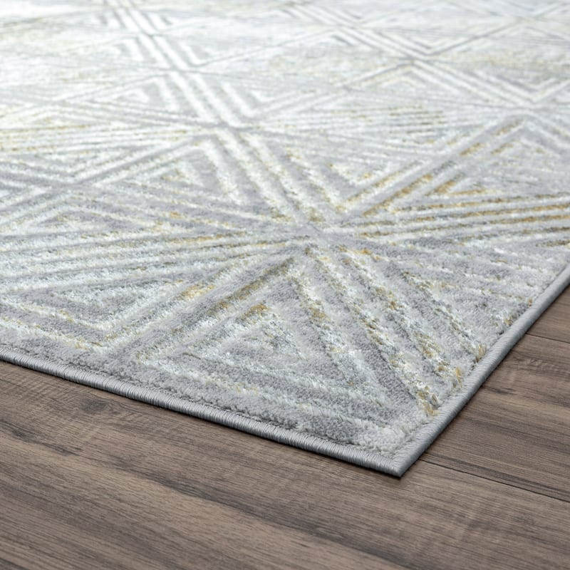 Glory Modern & Contemporary Geometric Indoor Area Rug