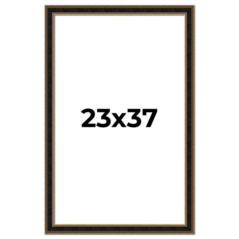 23x37 Frame Gold Antique Vintage Sold Wood Picture Frame | 1.75 Inch