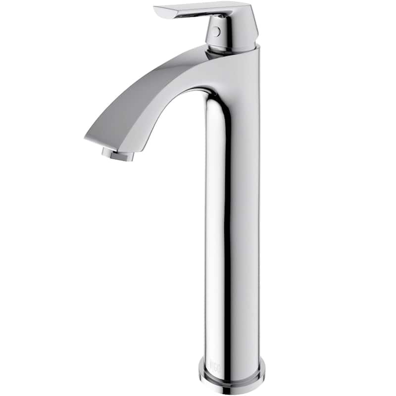 VIGO Linus 12" H Single Handle Single Hole Bathroom Vessel Faucet