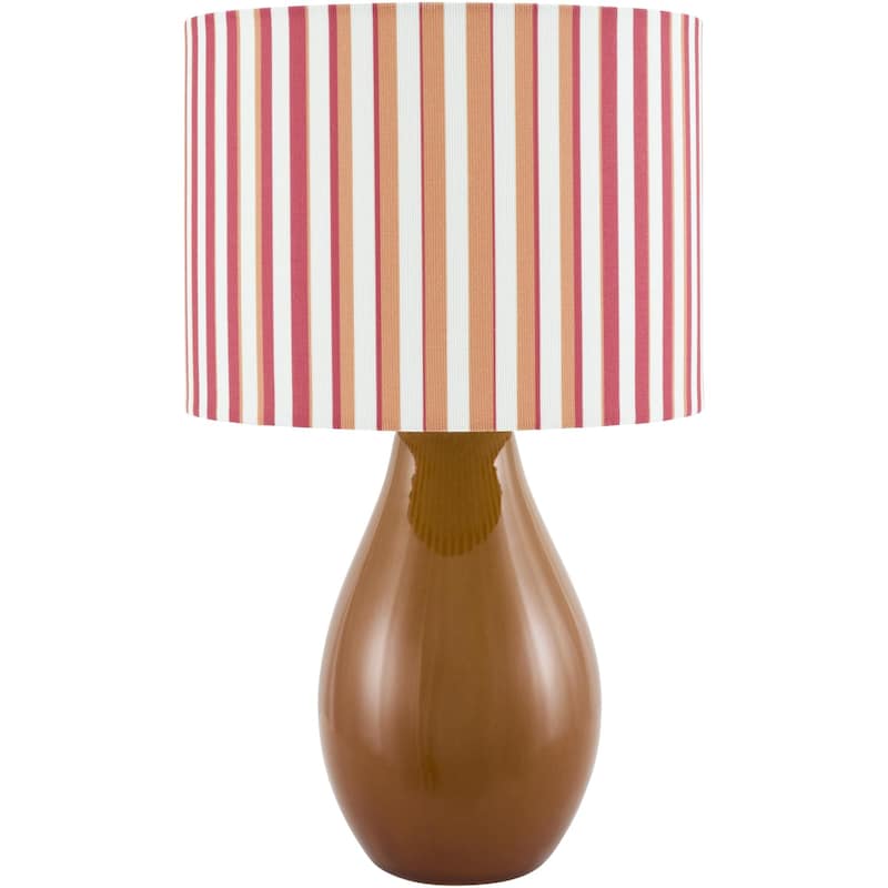 Livabliss Melbu Modern Accent Table Lamp - 15"H x 9"W x 9"D
