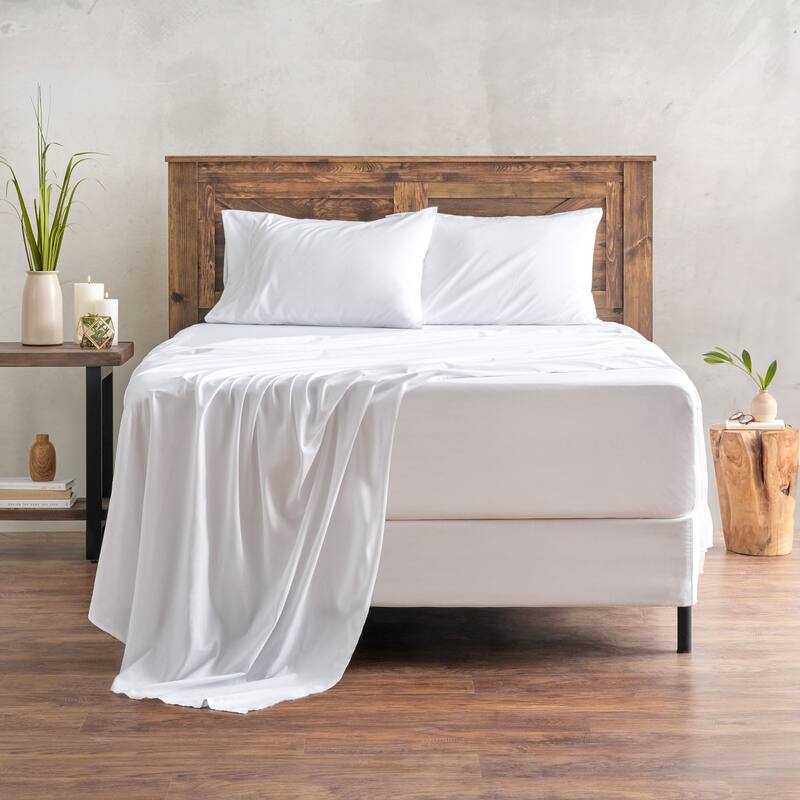 Chanasya Checkered Print Ultra Soft Luxury Microfiber Sheet Set