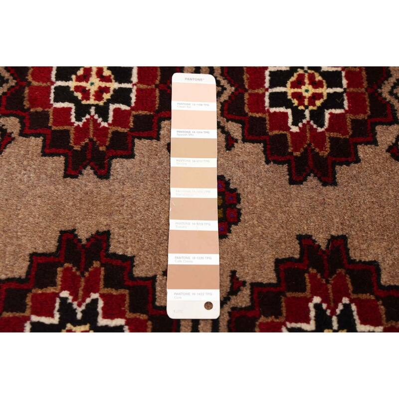 ECARPETGALLERY Hand-knotted Teimani Tan Wool Rug - 3'4 x 5'8