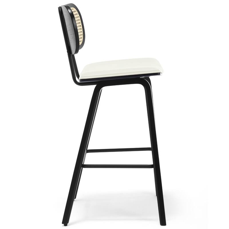 26-Inch Upholstered Counter/ Bar Stools Set of 2 or 3 - 35.1"H x 17.7"W x 19.5"D