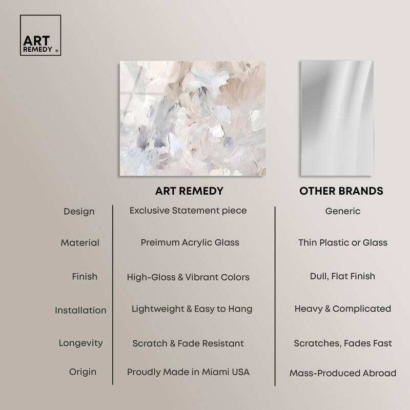 Soft Colors Fade II Acrylic by Art Remedy, Ready to Hang