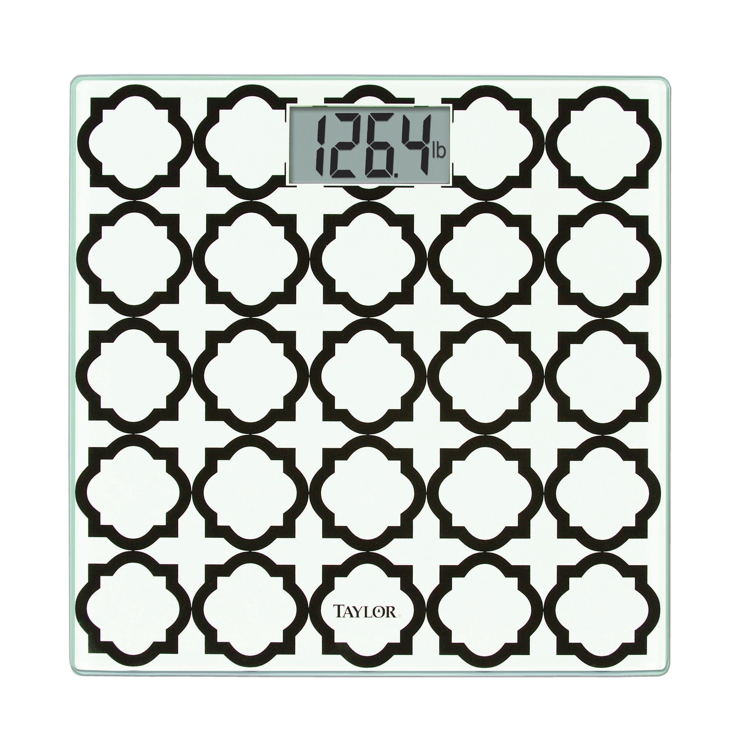 https://ak1.ostkcdn.com/images/products/is/images/direct/441ded636530d84611c05238cda99c1d5b8b60d3/Taylor-Digital-Bath-Scale-with-Black-and-White-Lattice-Design.jpg