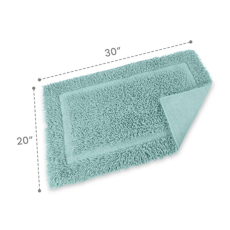 Martex 100% Cotton Quick Dry Ultra Soft & Absorbent Non Slip Bath Rug