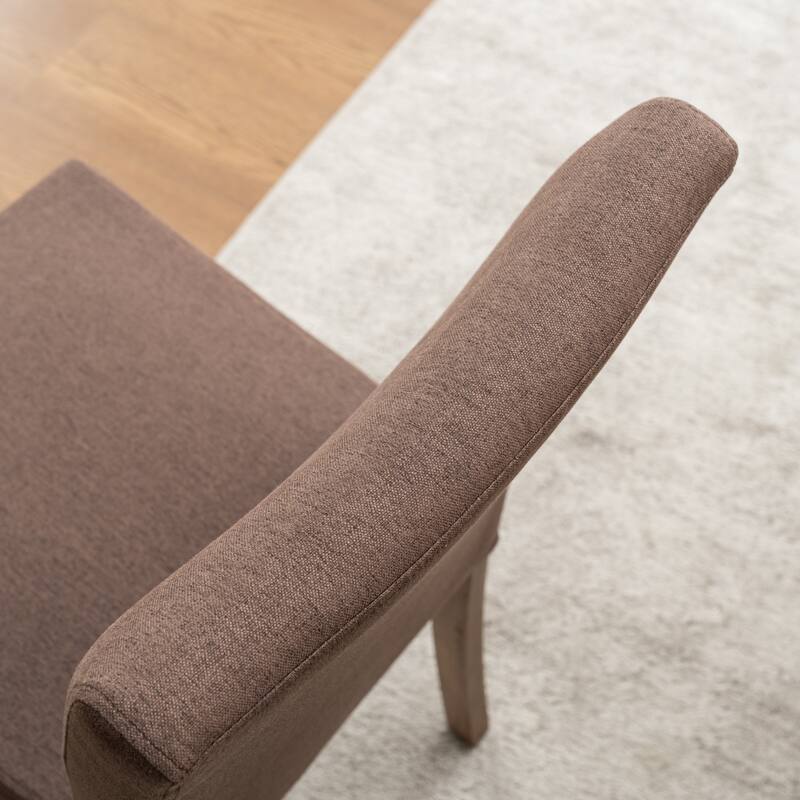 Upholstered Dining Chairs Set of 4, Armless Kitchen Chairs