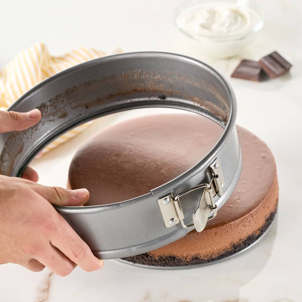 Circulon Bakeware Nonstick Springform Pan, 9-Inch, Gray