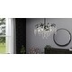 preview thumbnail 7 of 6, Maple 4-Light Earth Black Pendant Light