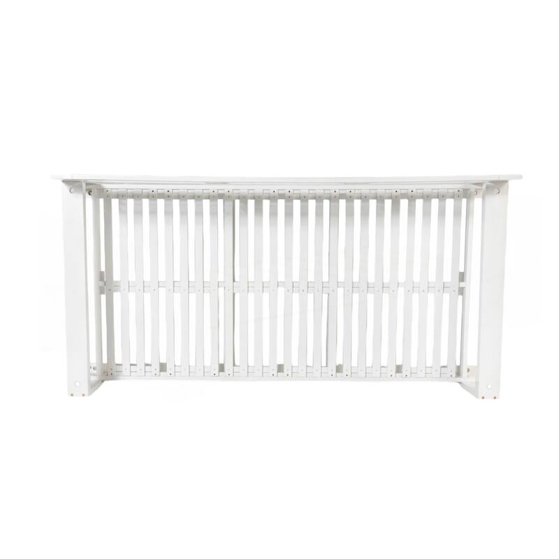 Patio Wooden Twin Size Porch Swing Daybed Frame