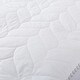 preview thumbnail 3 of 5, Waverly Cotton Quilted Dual Chamber 1.5 in. Feather Topper - White