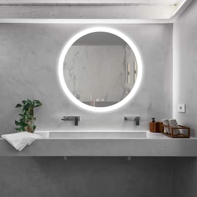 Frameless Bathroom Mirror Dimmable Touch