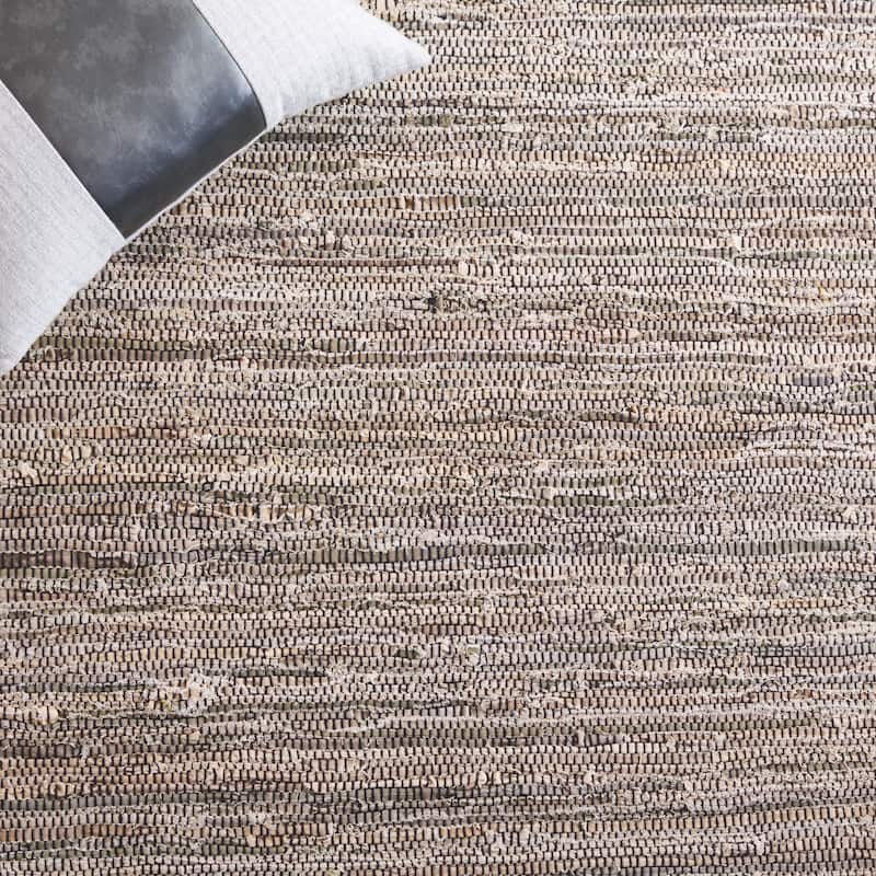 SAFAVIEH Hand-Woven Rag Marnita Roely Modern & Contemporary Cotton