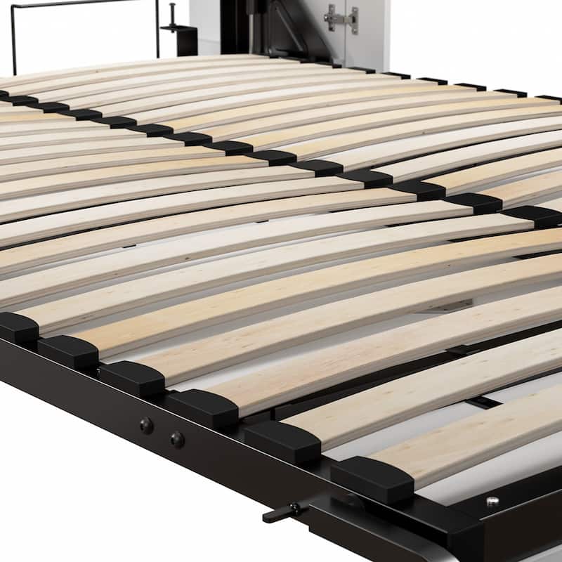 Bestar Lumina 68W Queen Murphy Bed for Multipurpose Space