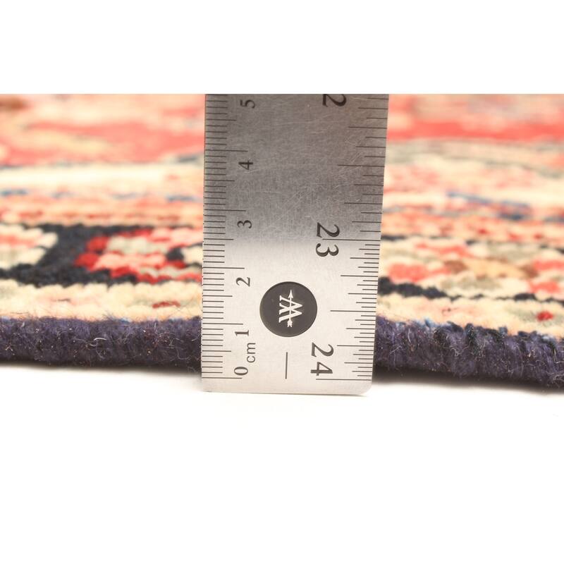 ECARPETGALLERY Hand-knotted Andelz Red Wool Rug - 4'1 x 6'7