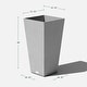 preview thumbnail 8 of 117, Pure Series Midland Planter 30 inch - Grey