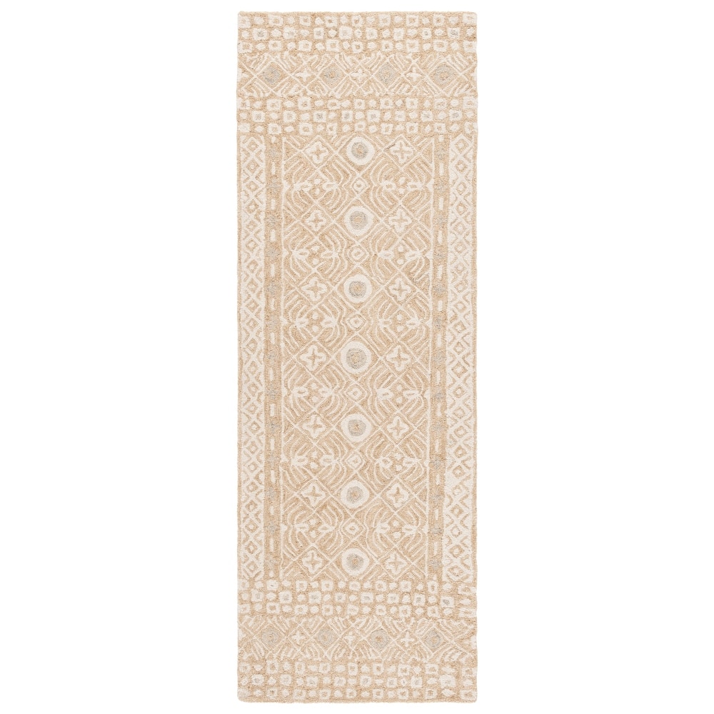 SAFAVIEH Handmade Micro-Loop Reglind Wool Rug