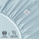 preview thumbnail 27 of 94, Feather and Stitch NY 500 Thread Count Sateen Sheet Set Cotton Silky Soft Deep Pocket Breathable Bedding