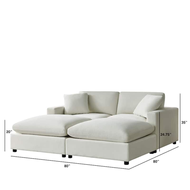 Cambrai 4-Piece Modular Chofa Sectional by Greyson Living