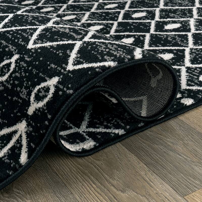 Contemporary Arch Design Area Rug