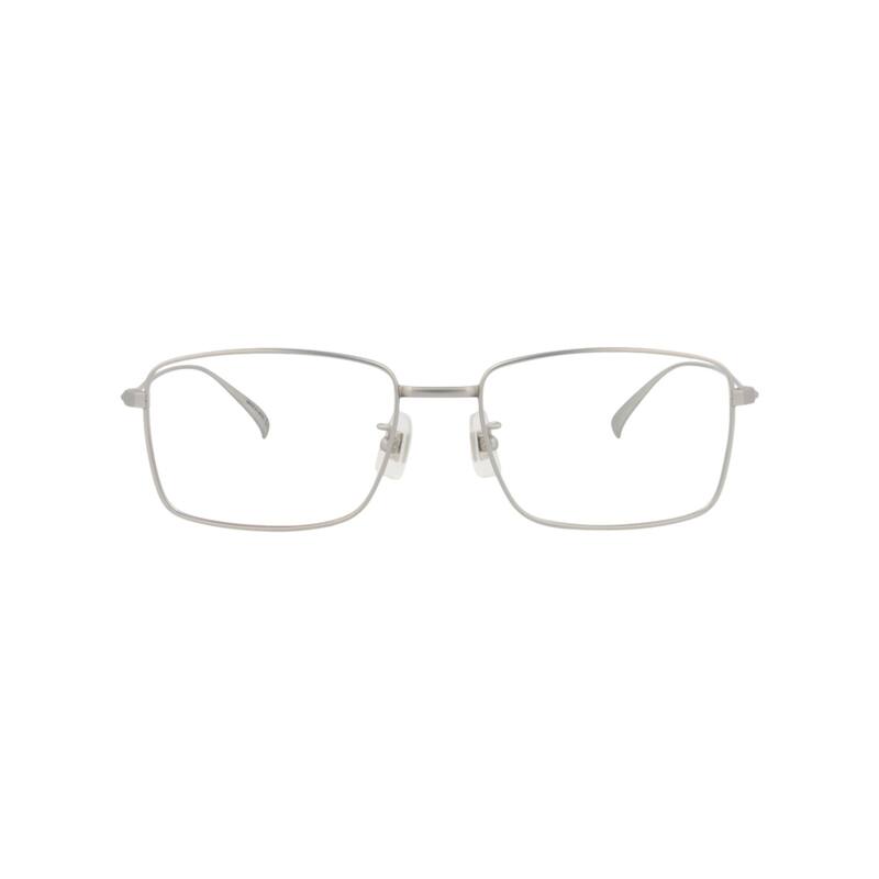 Dunhill Square-Frame Titanium Optical Frames - Silver Silver Transparent - Silver
