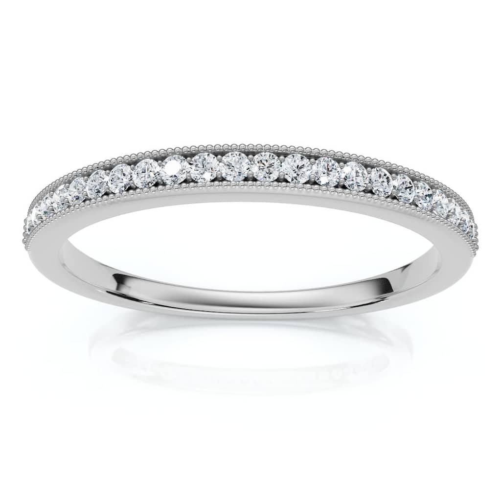 Bliss Diamond 3/8thCt Diamond Sephora Stackable Wedding Anniversary Ring Gold Lab Grown