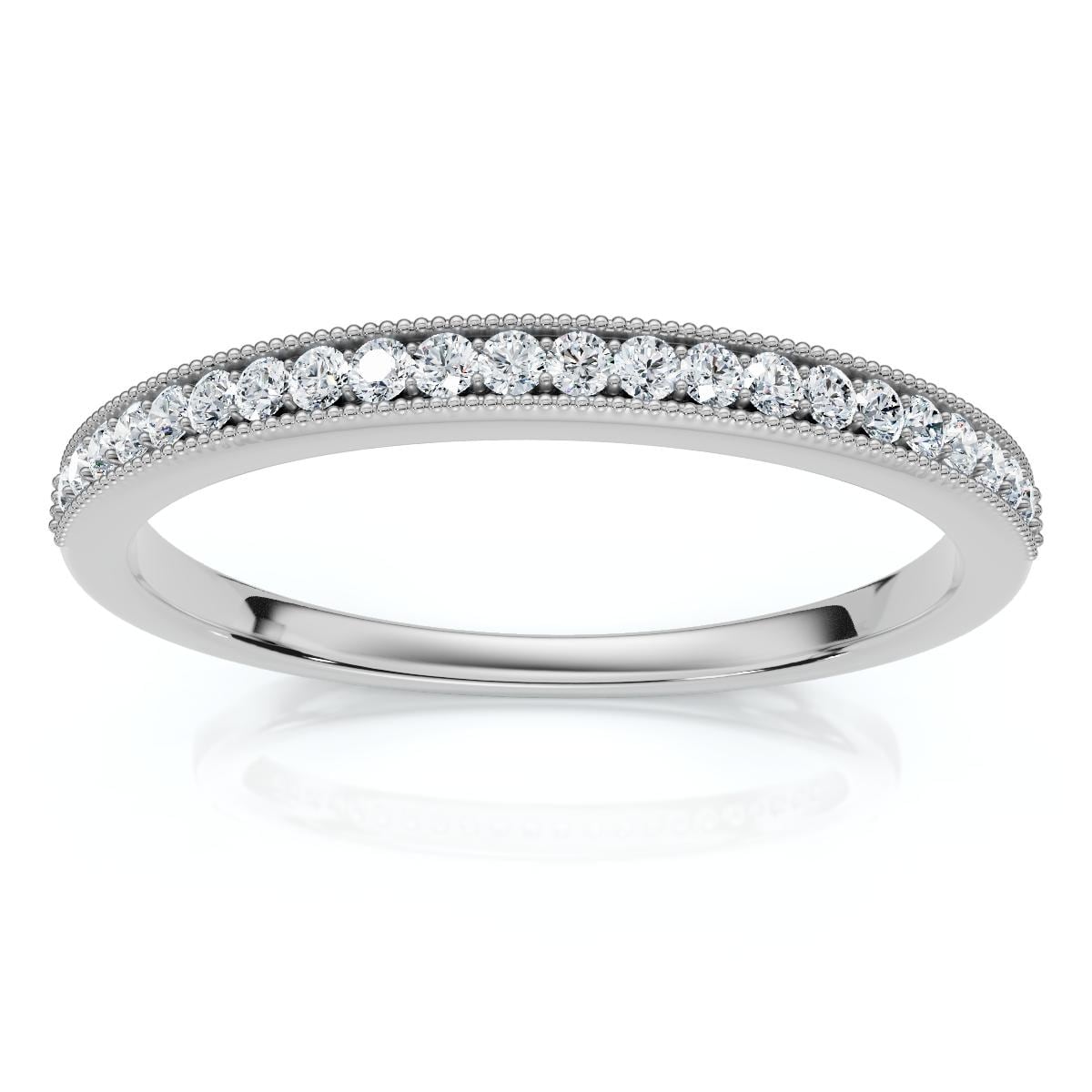 Bliss Diamond 3/8thCt Diamond Sephora Stackable Wedding Anniversary Ring Gold Lab Grown