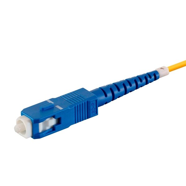 PVC Single Mode 2mm - LC//UPC-SC//UPC G657A1 10M Duplex Meter Monoprice Fiber Optic Cable