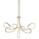 preview thumbnail 1 of 3, Kovacs P5437-L Astor 38" Wide LED Abstract Chandelier Soft Gold