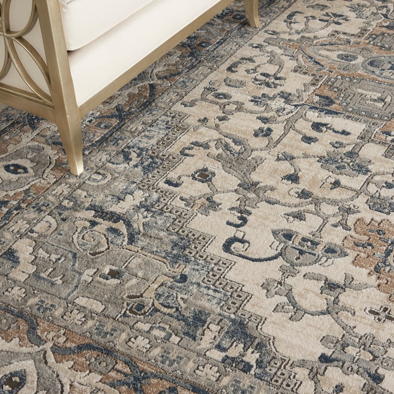 Nourison Concerto Traditional Persian Medallion Area Rug