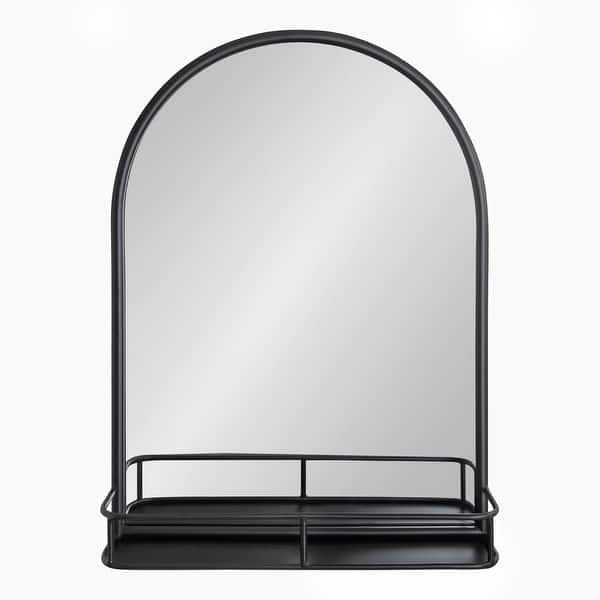 Shop Kate And Laurel Estero Metal Framed Arch Wall Mirror With