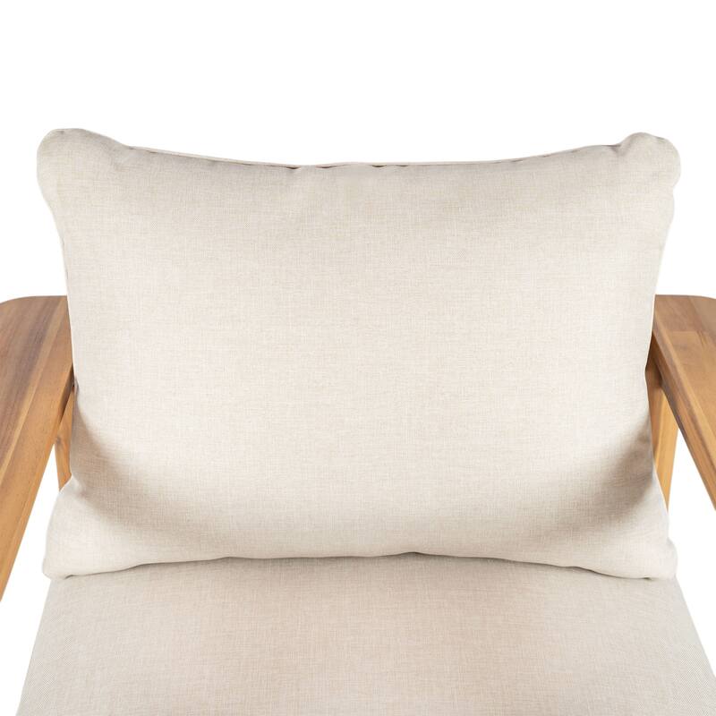 Christopher Knight Home- Quillon Outdoor Acacia Wood Seating Set
