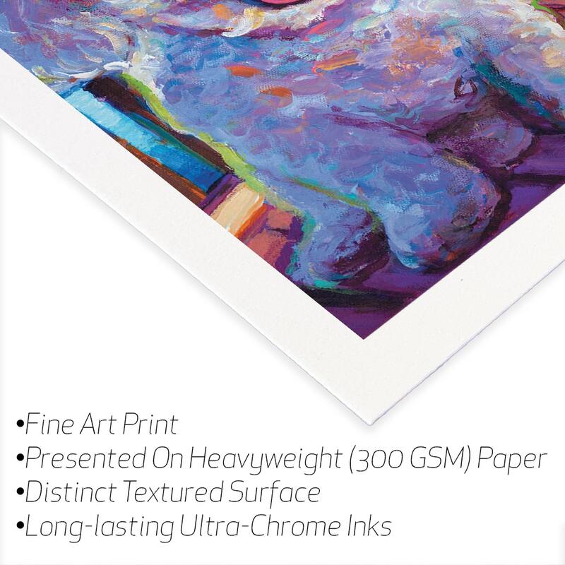 Bichon Frise Fine Art Paper Print by Robert Phelps - Multi - 32x24