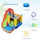 preview thumbnail 8 of 11, Inflatable Water Slide Bounce House with Pool and Cannon Without Blower - 9' x 10.5' x 7' (L x D x H)