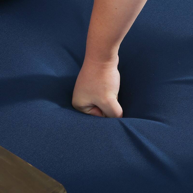 Modern Wood Cushioned Outdoor Patio Sofa Loveseat with Coffee Table