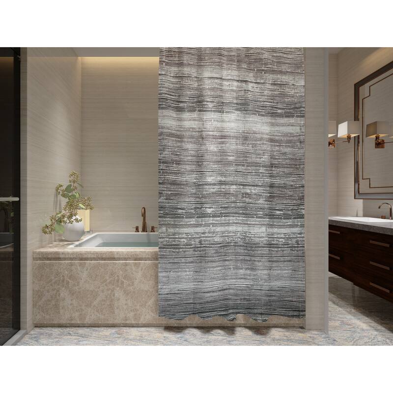 Nomad 100% Polyester Shower Curtain