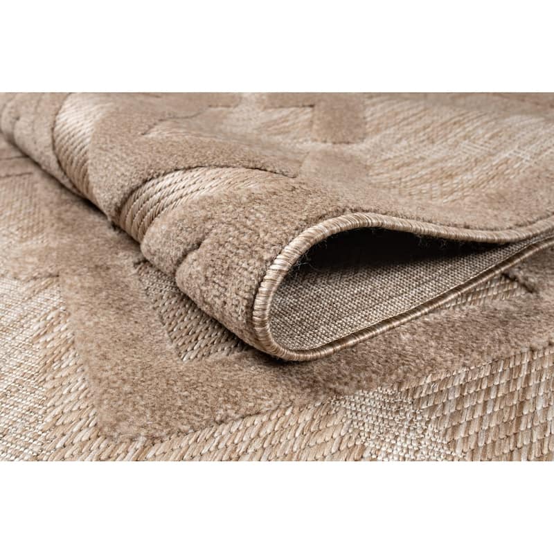 LaDole Rugs Geometric Modern Contemporary Runner Rug