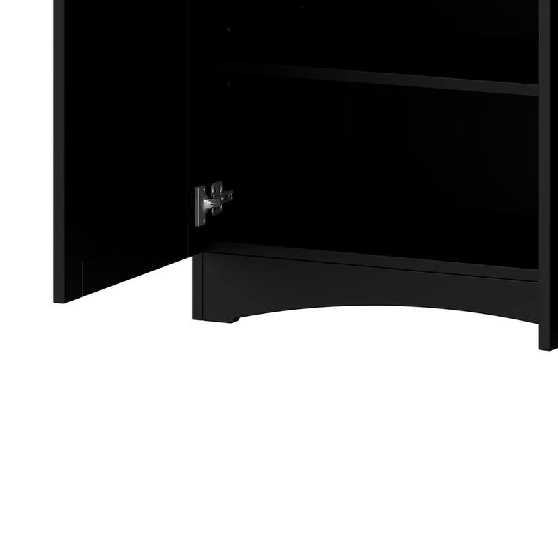 TV Stand with 4 Doors and 2 Drawers, Buffet Cabinet with Storage Cabinets, Console Table with Adjustable Shelves