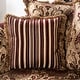 preview thumbnail 9 of 10, Furniture of America Estra Traditional Red Chenille Rolled Arms 2-Piece Living Room Set