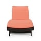 preview thumbnail 174 of 187, Salem Outdoor Wicker Adjustable Chaise Lounge with Cushion by Christopher Knight Home