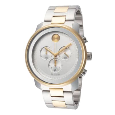 Movado Men's Bold 43mm Quartz Watch 3600432 - Two-Tone - N/A