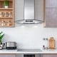 preview thumbnail 2 of 10, Cosmo 30 in. Ducted Wall Mount Range Hood in Stainless Steel with Touch Controls, LED Lighting and Permanent Filters