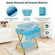 preview thumbnail 15 of 22, Baby Changing Table with Safety Belt and 4-side Defence - 36.5" x 27" x 40.5"(L x W x H)
