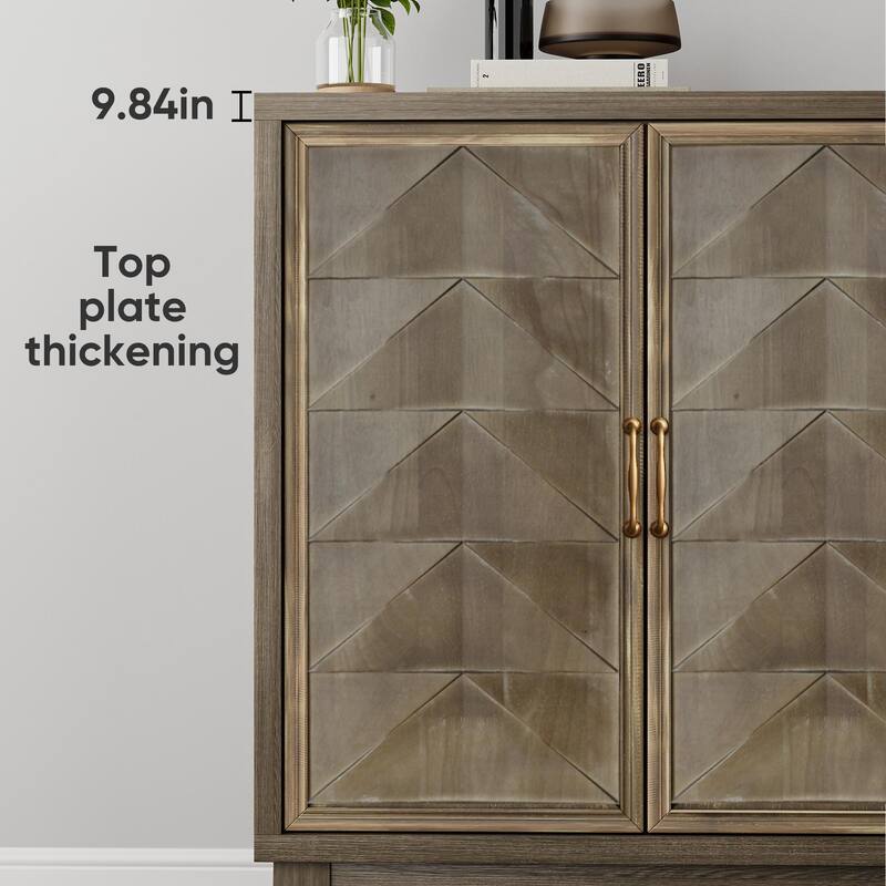 Sideboard Buffet Cabinet Console Table with Storage