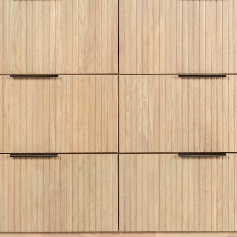 SAFAVIEH Couture Rikki Fluted 6-Drawer Wood Dresser