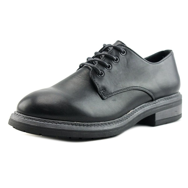 Seven Dials Devi Women Black Oxfords
