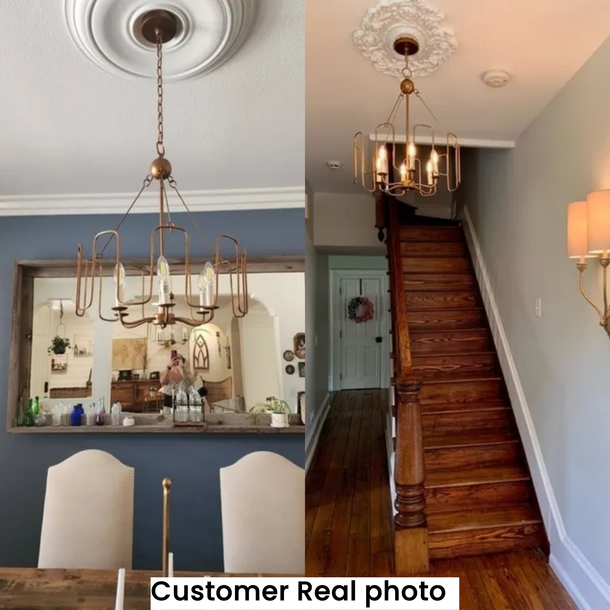 Luray Mid-Century 6-Light Drum Chandelier Pendant