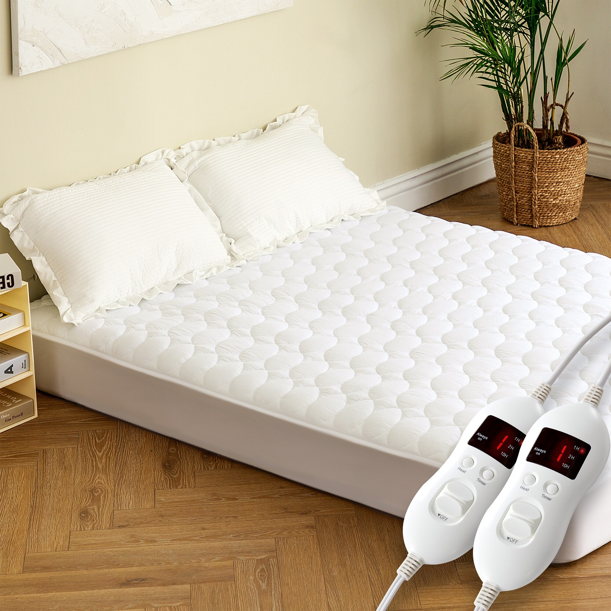 Comfortable Soft Electric Heated Mattress Pad - Bed Bath u0026 Beyond - 36898254
